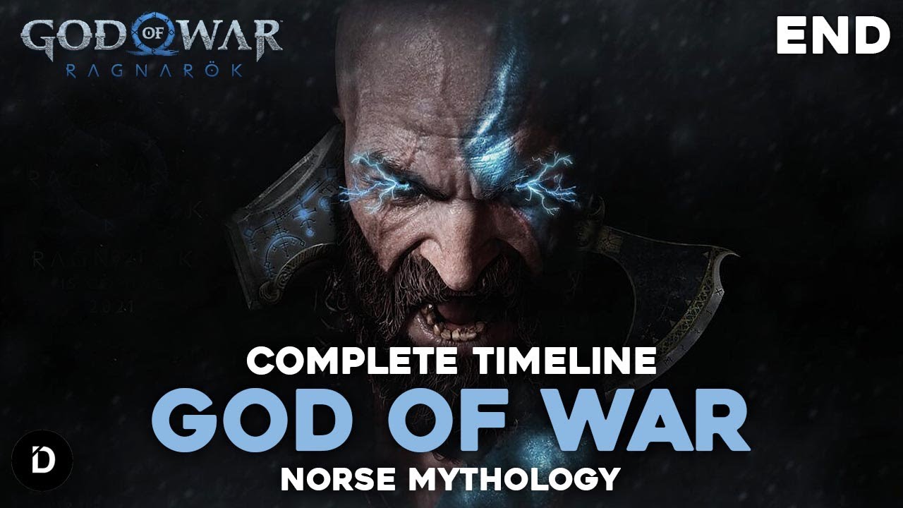 Akhir Perjalanan Kratos... | PLOT GOD OF WAR NORSE MYTHOLOGY COMPLETE TIMELINE [3/3] - GOW Ragnarok