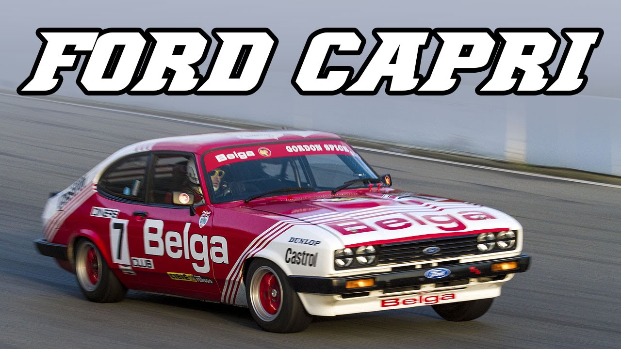 Ford Capri 3.0 V6 group A Zolder 2015 test
