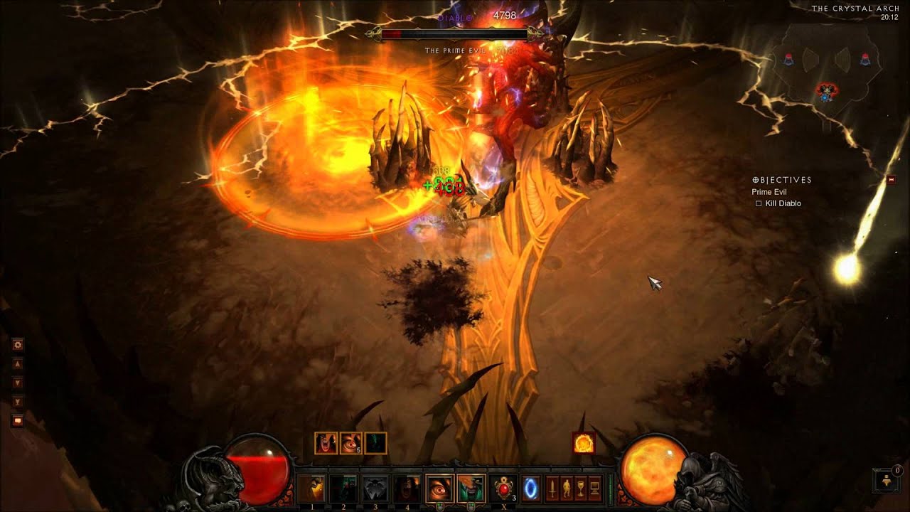Diablo 3 - Diablo inferno kill (Barbarian solo) Patch 1.0.3