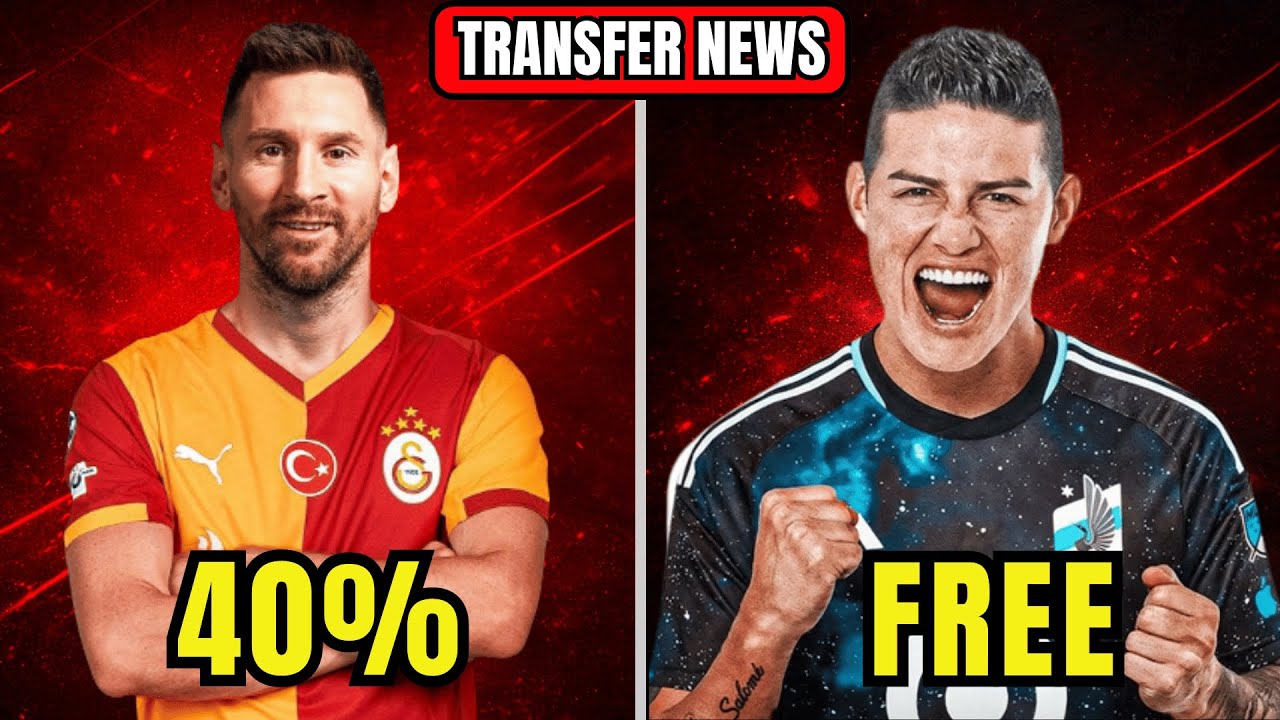 TRANSFER NEWS 2026 🔄 Oxlade-Chamberlain, James Rodr&iacute;guez, Lionel Messi...etc