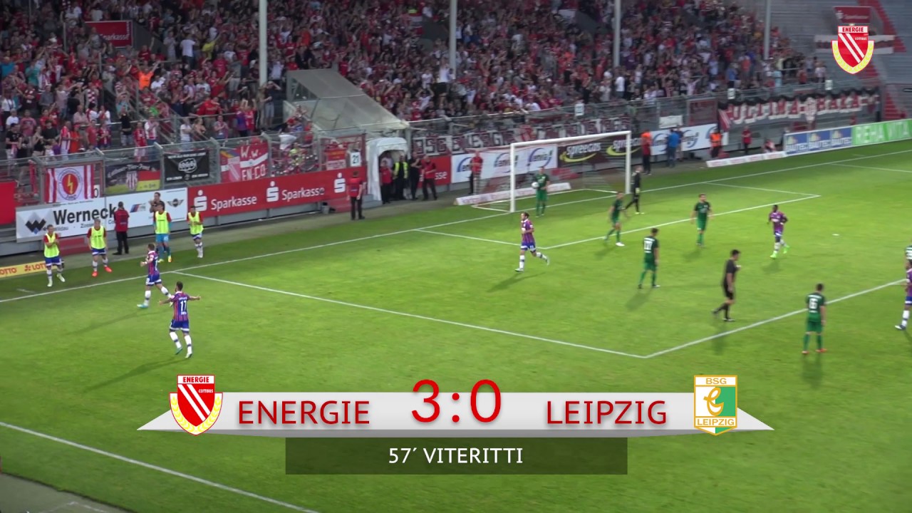 2. Spieltag FC Energie Cottbus - BSG Chemie Leipzig - Die Highlights