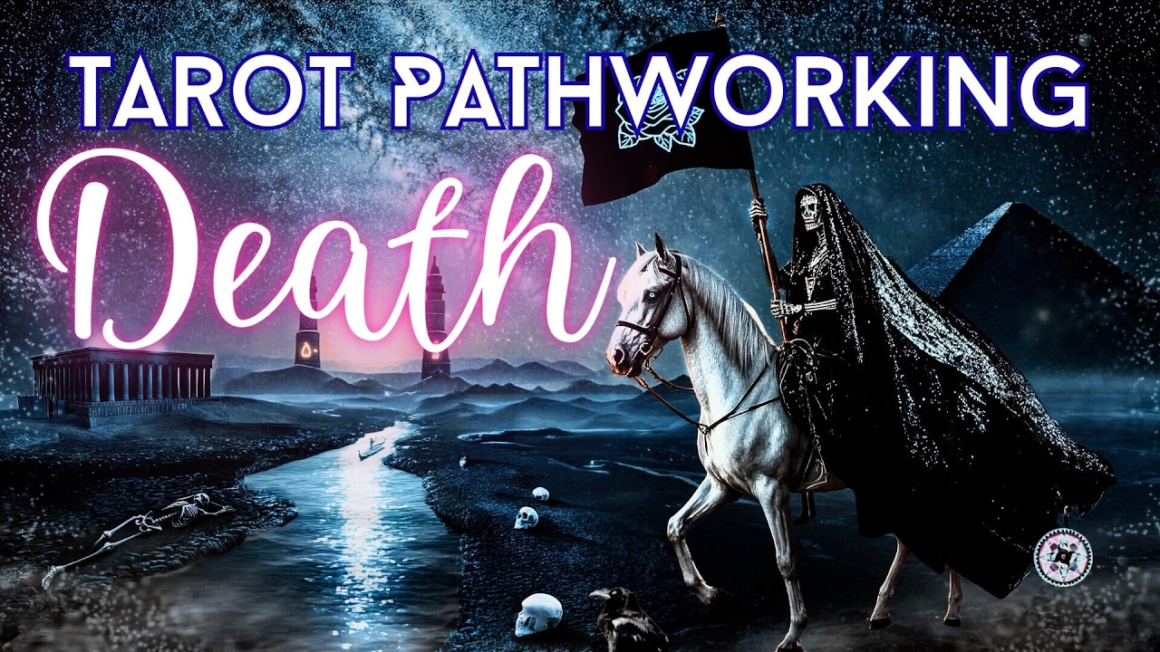 Death Tarot Pathworking Meditation + Reiki⎪Shamanic Underworld Journey for Transformation