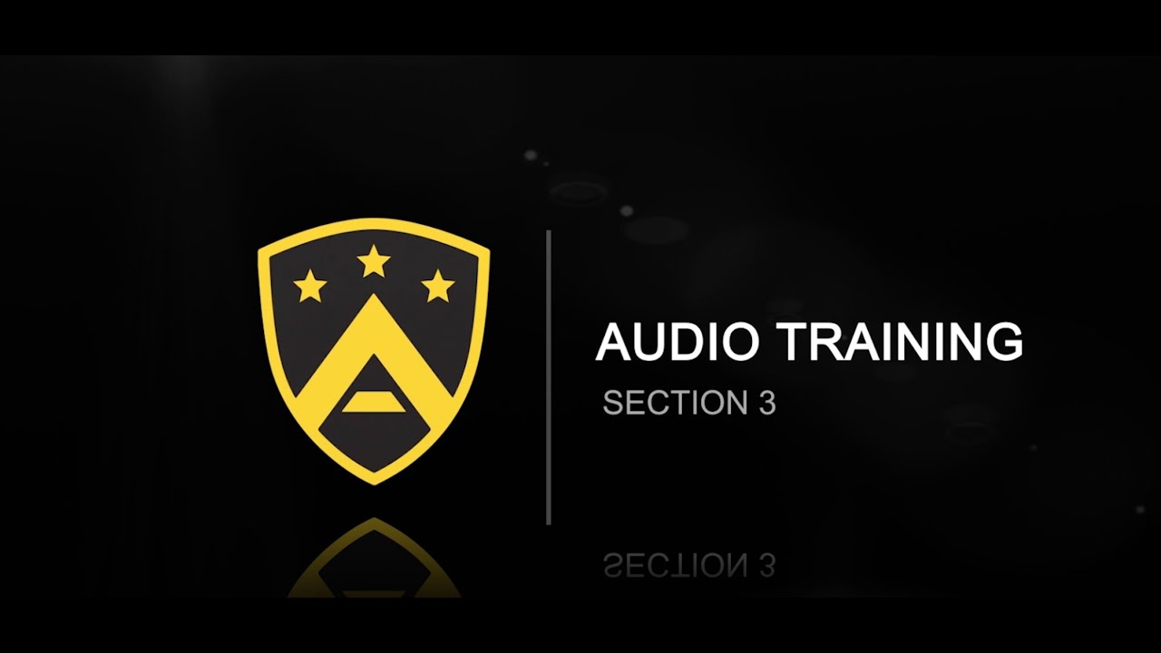 Alpha Crew Sound Training 2025 SECTION3