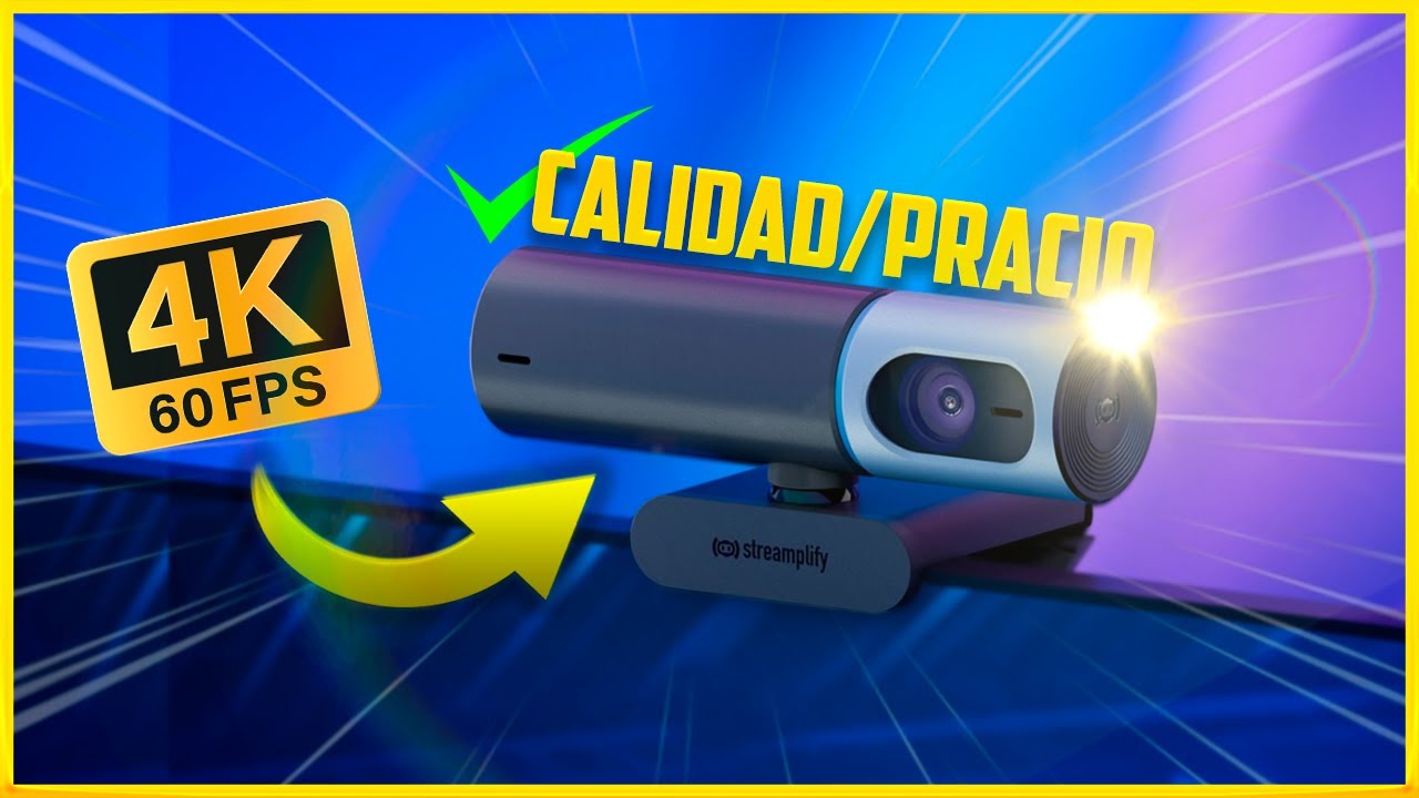 ЛУЧШАЯ ВЕБ-КАМЕРА ДЛЯ СТРИМИНГА В 4K В 2025 ГОДУ  STREAMPLIFY CAM PRO 4K
