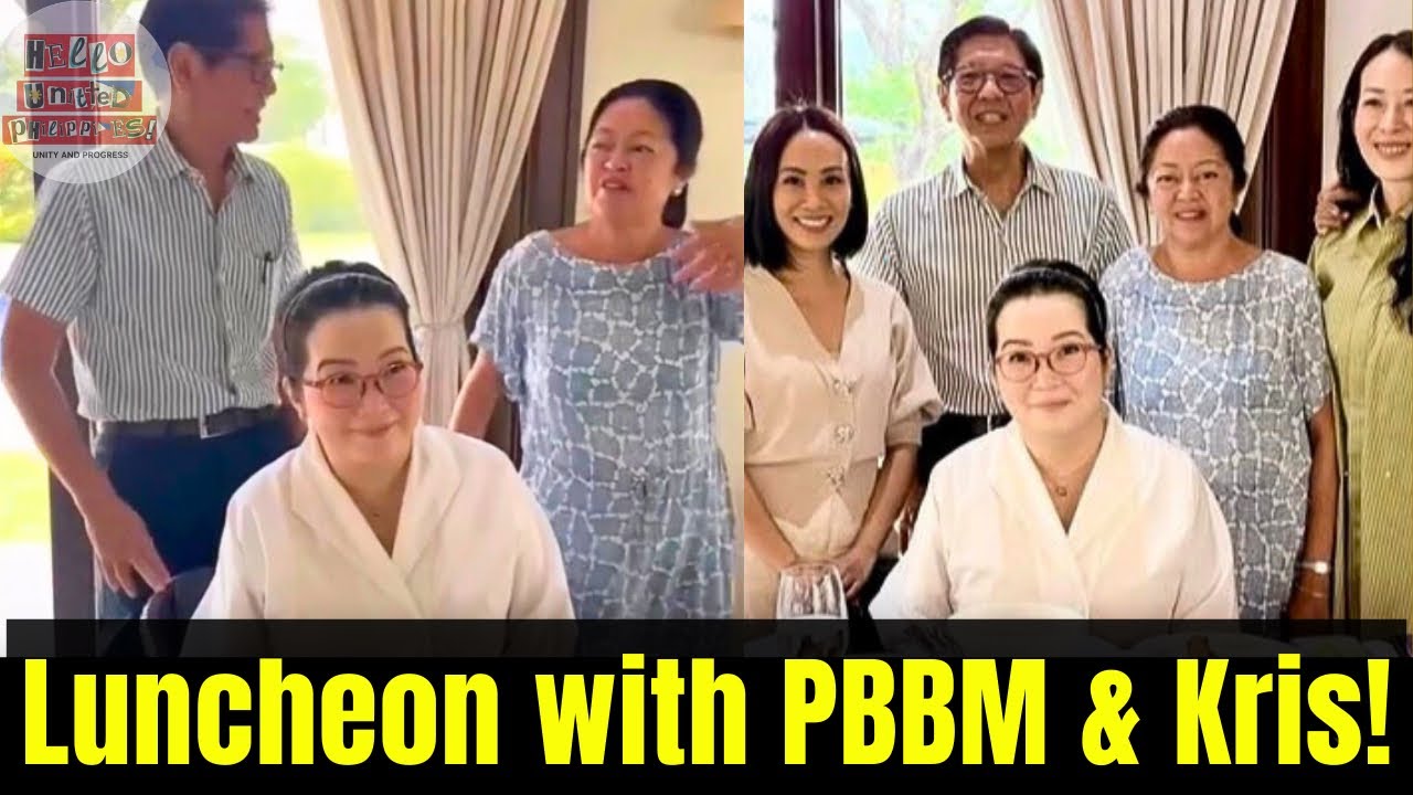 PBBM, Kris Aquino -Reunited After 30 Years! Made Possible by Liza Araneta-Marcos!