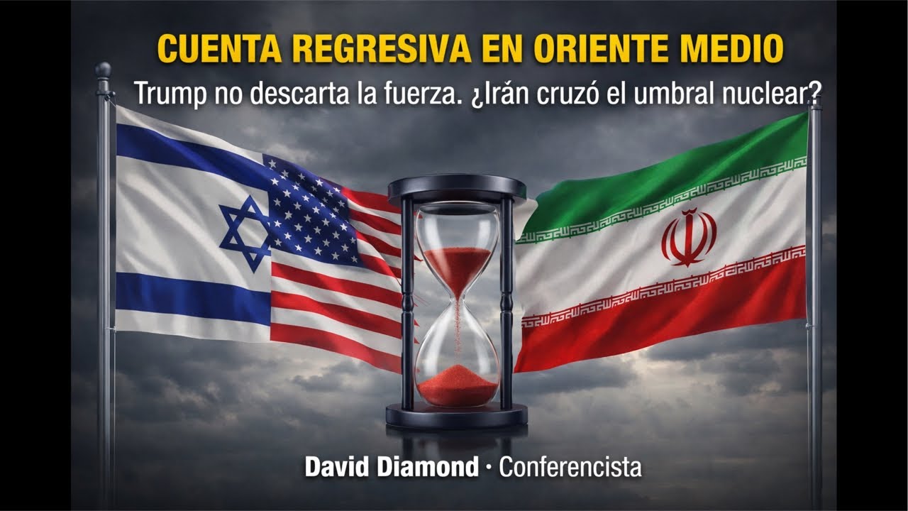 DAVID DIAMOND 🚨IRÁN ESCONDE 10 MIL KILOS DE URANIO 🚨 TRUMP: NO QUIERO PERO ATACARÉ…