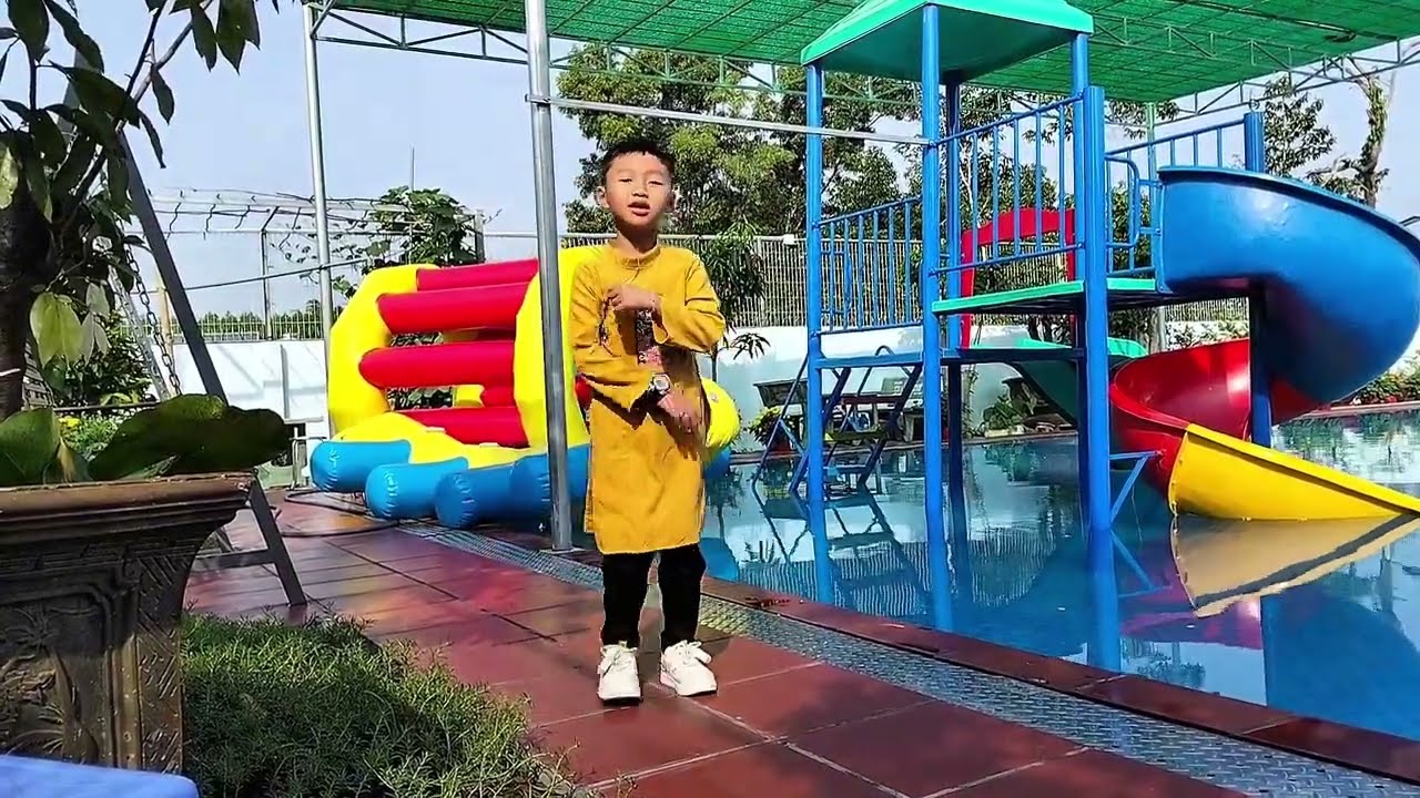 BÉ ĐÓN TẾT SANG.BÉ HOÀNG NAM TÂY NINH nhac thiếu nhi.mừng xuân tết đến