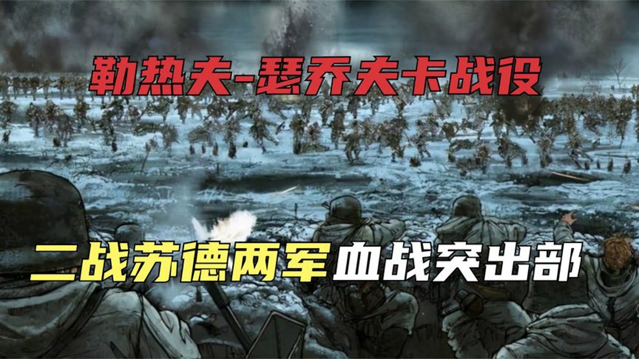二戰著名戰役《勒热夫战役》：苏德双方共520多万人参战，伤亡共390多万，被称为勒热夫绞肉机