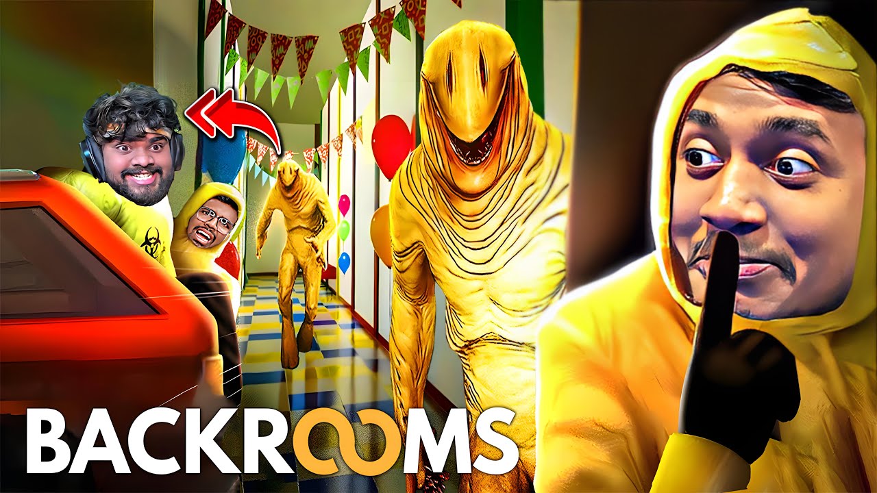 Trapped in the BACKROOMS | Backrooms: Escape Together