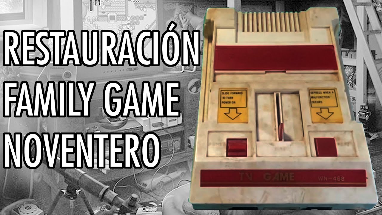 Reparación y restauración Family Game de los 90 Famicom