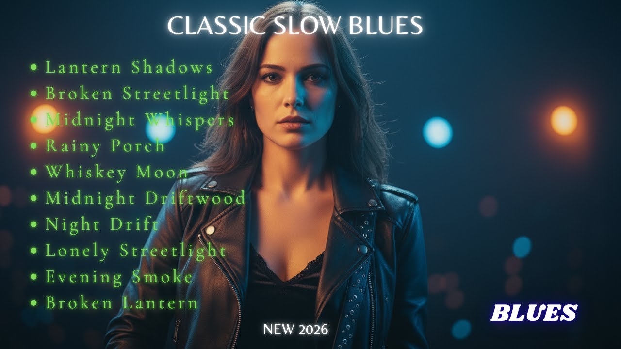 Classic Blues Song With Vocal – American Blues Style