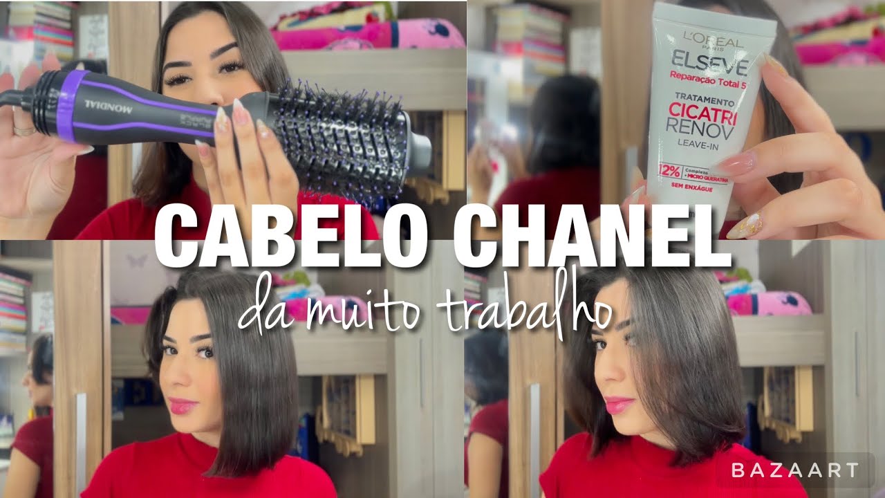 COMO MODELAR CABELO CURTO ✨ *escova secadora & dicas*