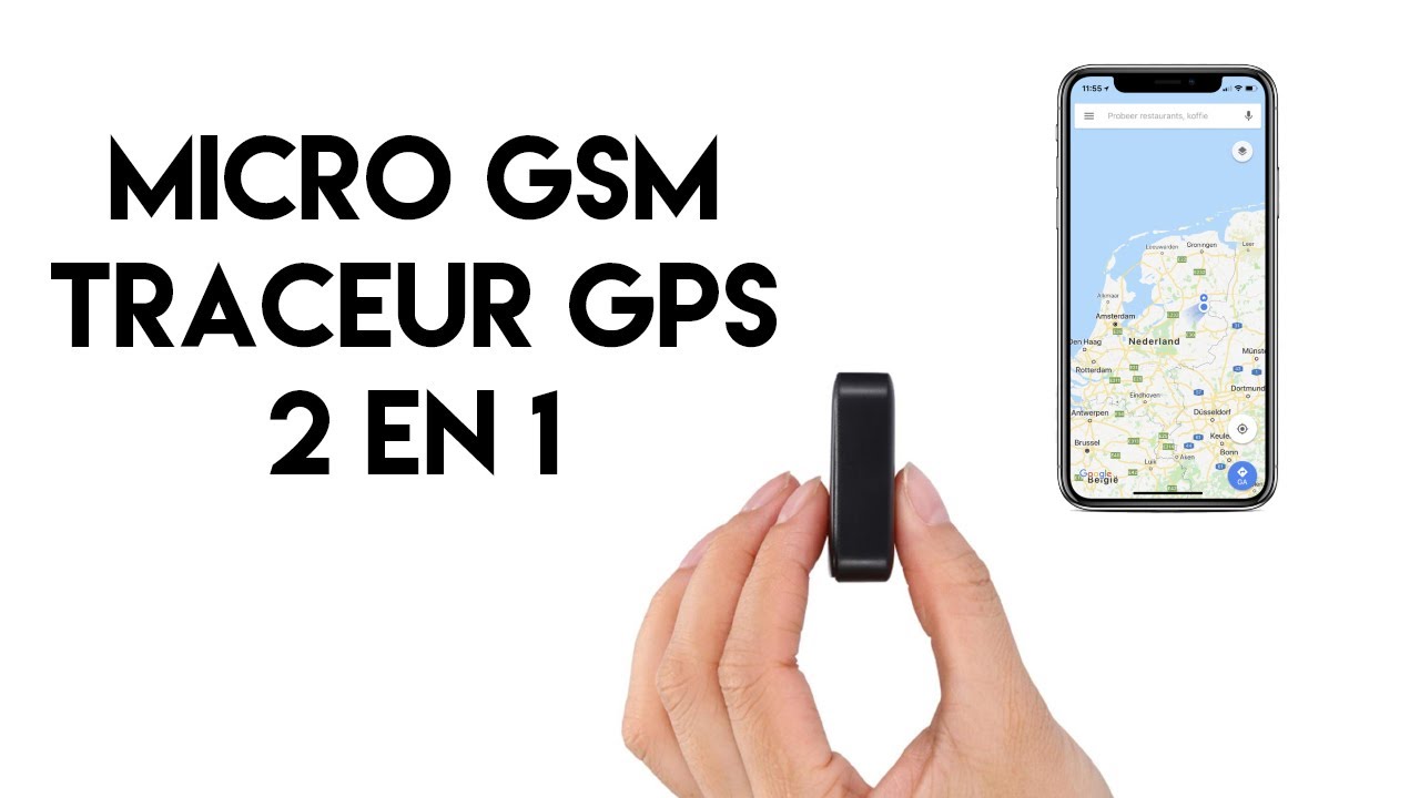 SLKON | Mini micro GSM espion &eacute;coute &agrave; distance avec traceur GPS int&eacute;gr&eacute; d&eacute;tection de son/mouvement