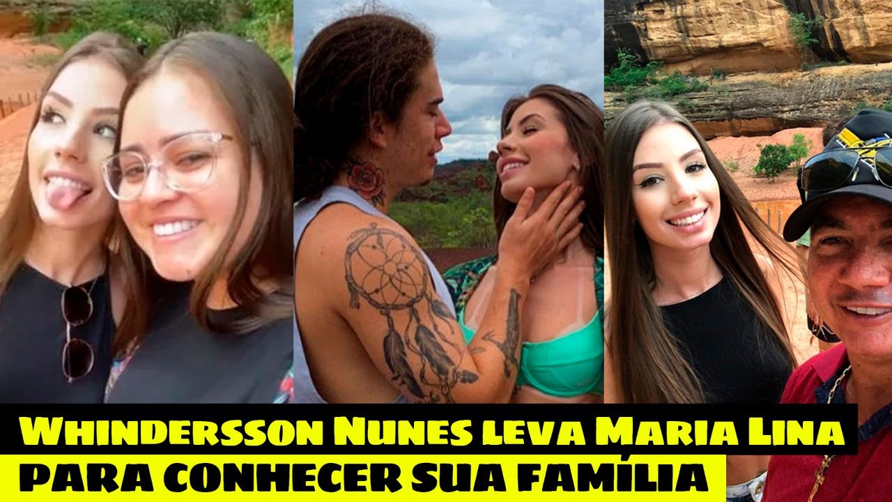 Whindersson Nunes leva Maria Lina para conhecer seus pais e internautas respondem “Não combina”