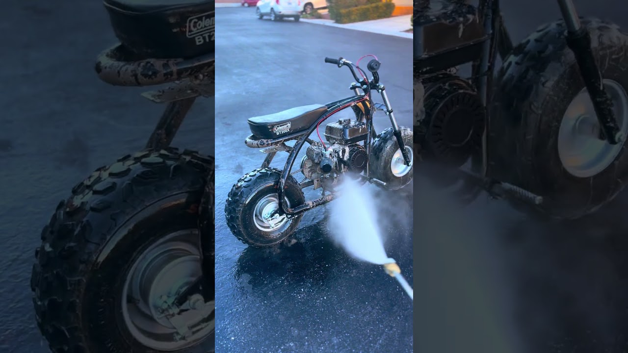 cleaning the bike🫧🧼 
