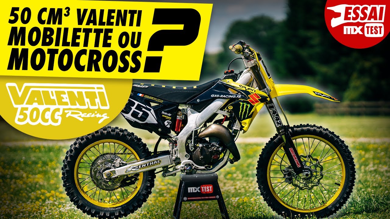 Valenti 50cc : mobylette ou motocross ???