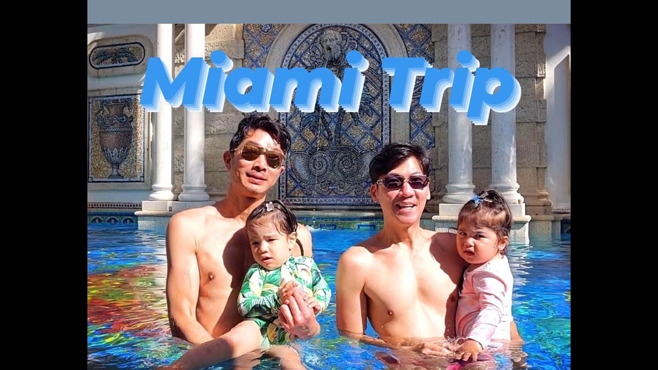 【🏳️‍🌈GayDads🇰🇷🇯🇵】Miami Trip (ゲイカップル 게이커플)