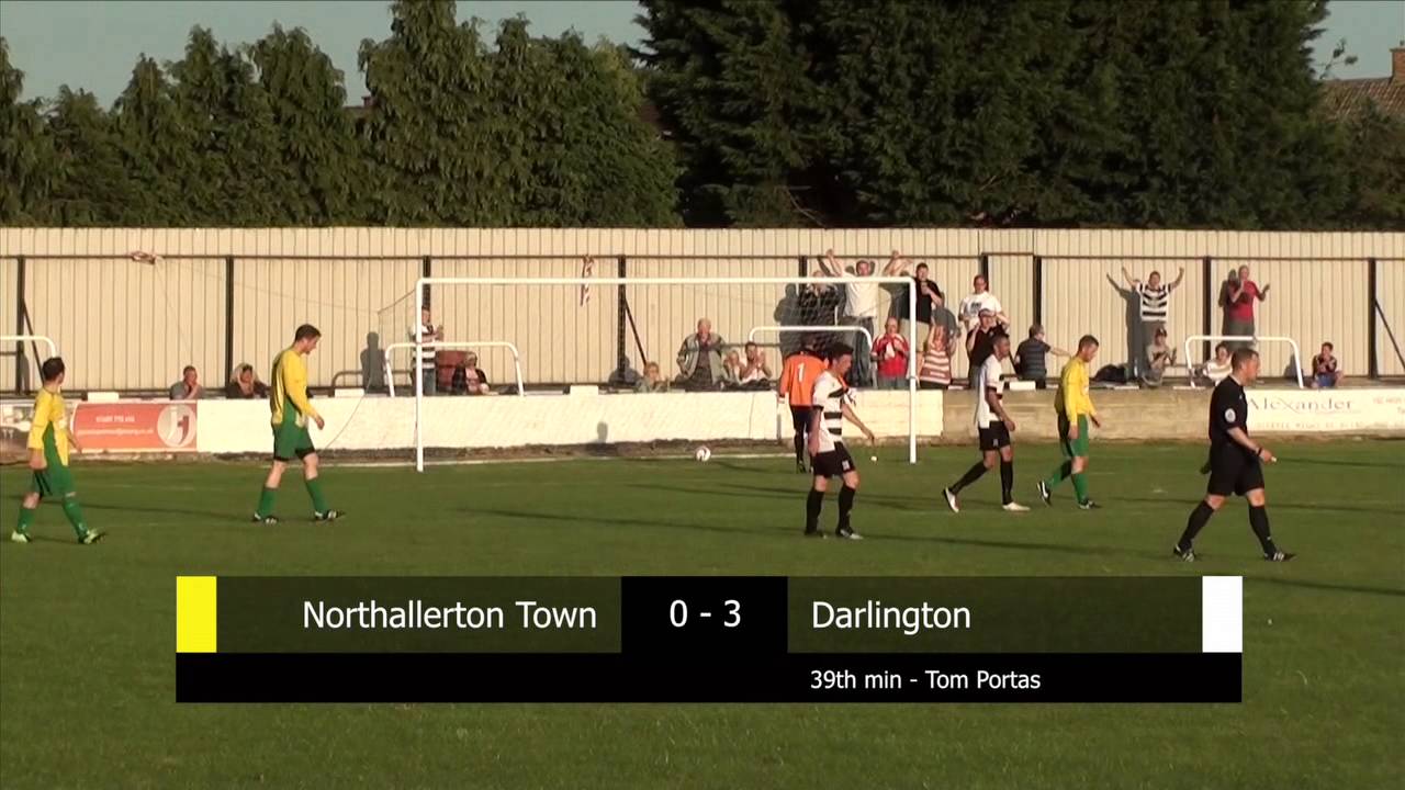 Northallerton Town 0-5 Darlington - Pre-Season Friendly - 2014/15