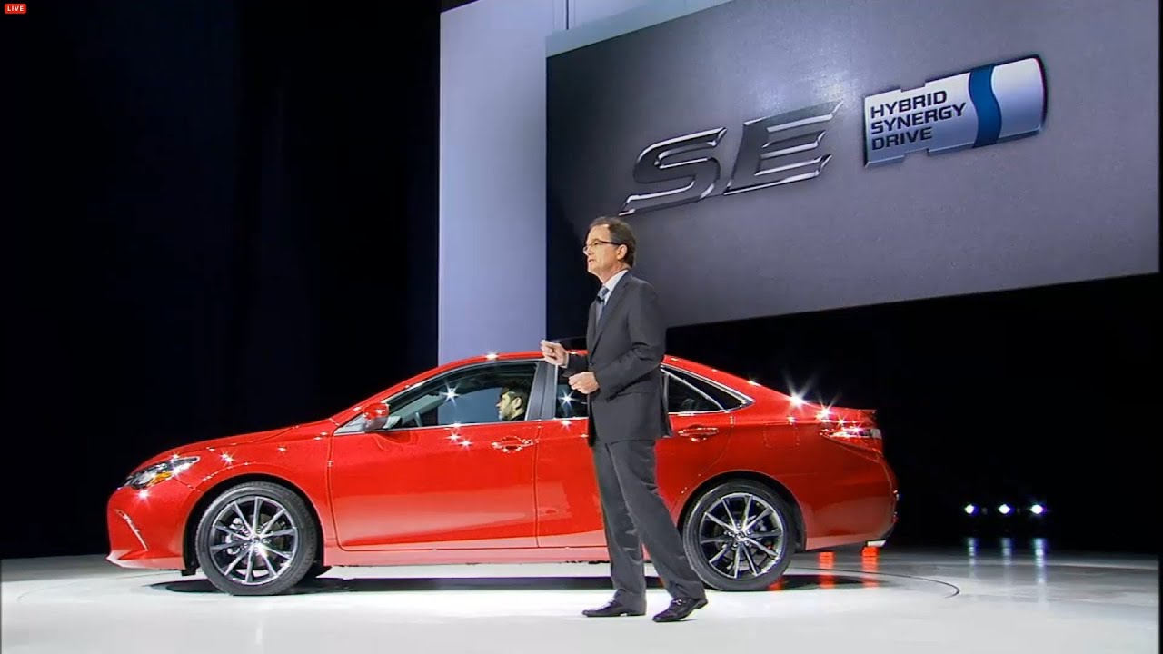 Презентация Toyota Camry 2015 года | Нью-Йоркский международный автосалон