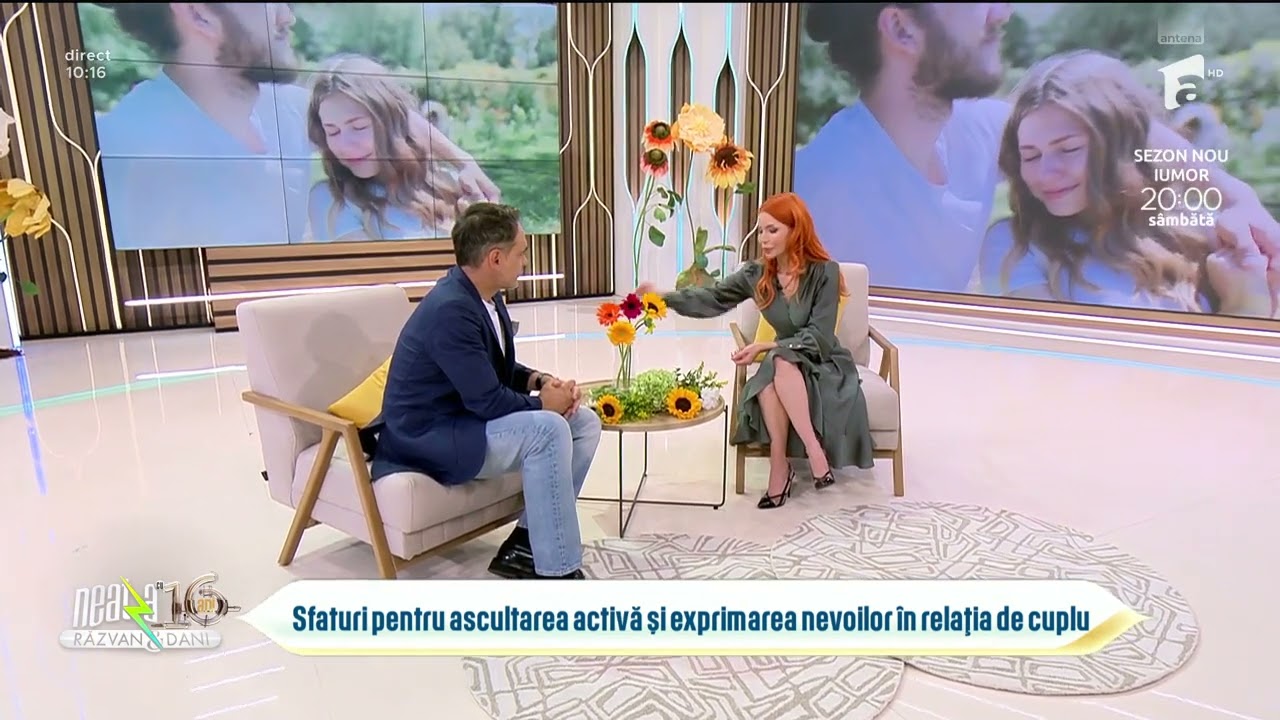 Exprimarea nevoilor în fața partenerului | Sfaturile Dianei Diaconeasa pentru o relație sănătoasă