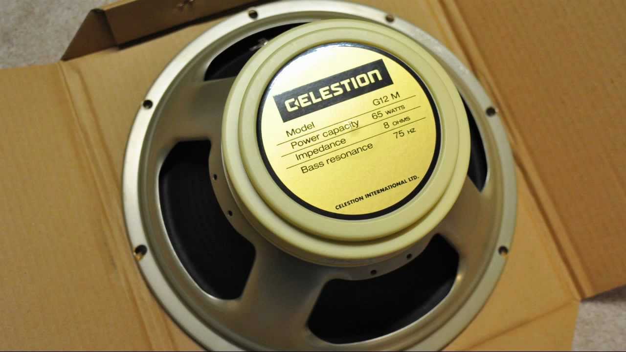 Celestion G12M-65 Creamback Sound Sample - Les Paul Cleans