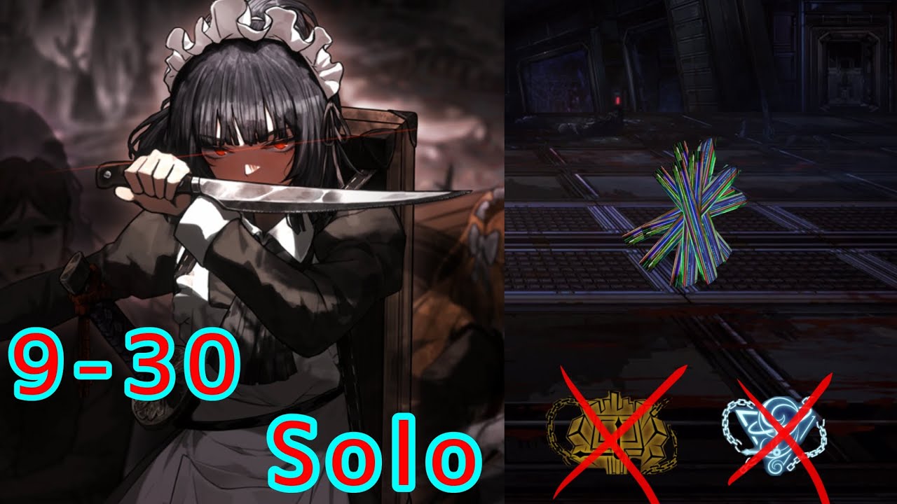 【Limbus company】9-30 Solo  バトラー良秀ソロ　苗木無し