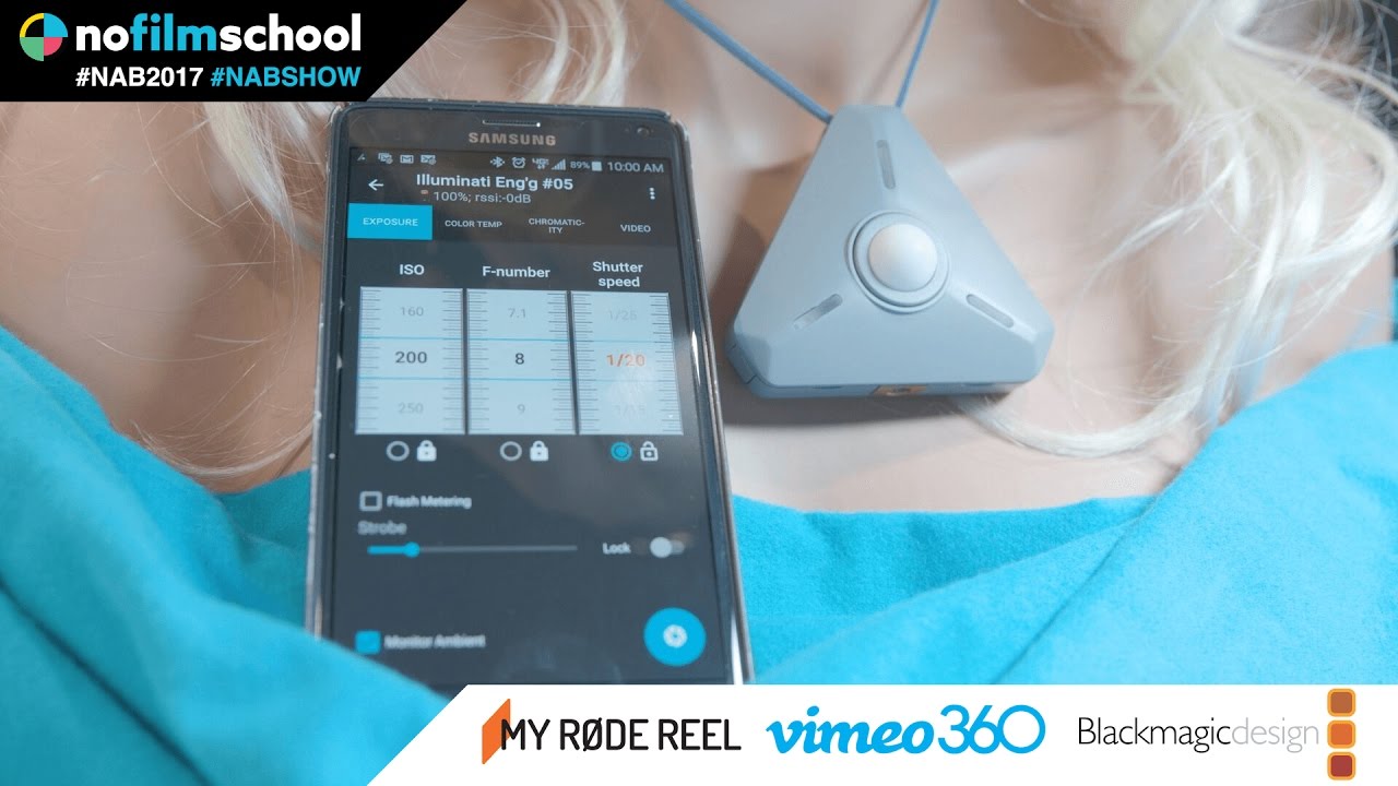 Illuminati Reveal the World's First Bluetooth Wireless Light and Color Meter