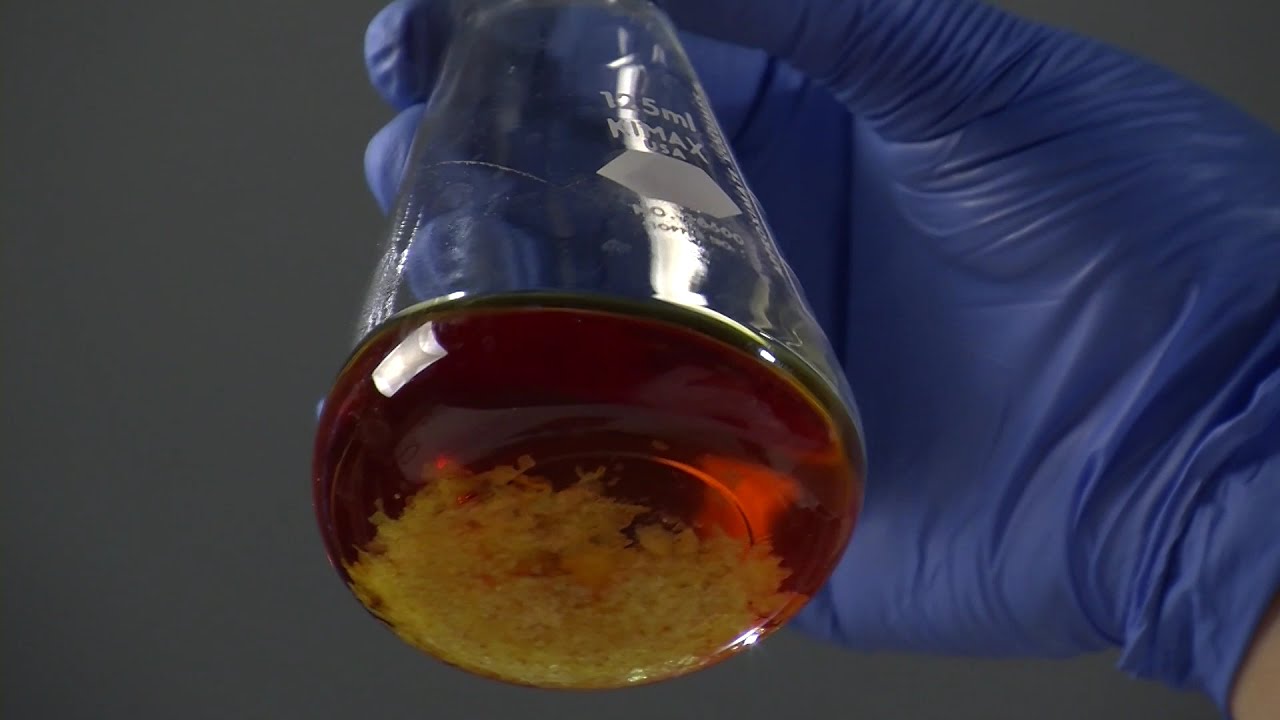 Iodoform Crystallization  גיבוש יודופורם