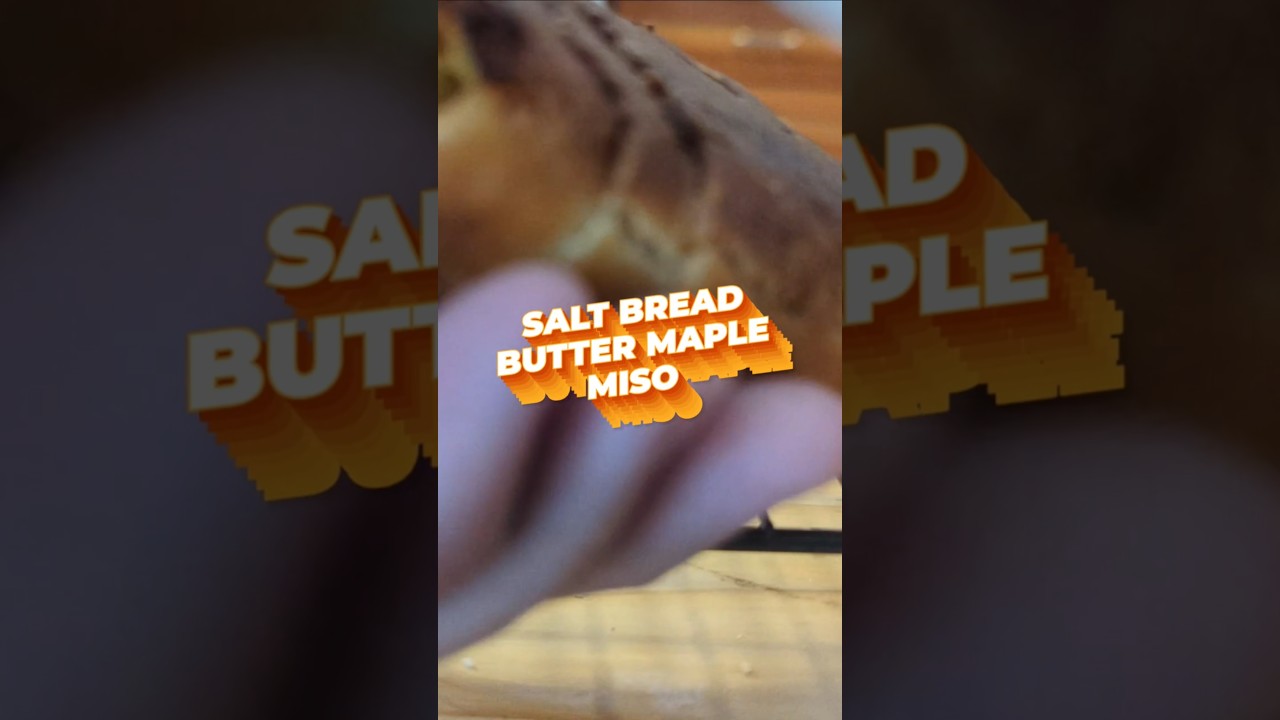 Venture Baking | salt bread butter 🧈 maple 🍁 miso 