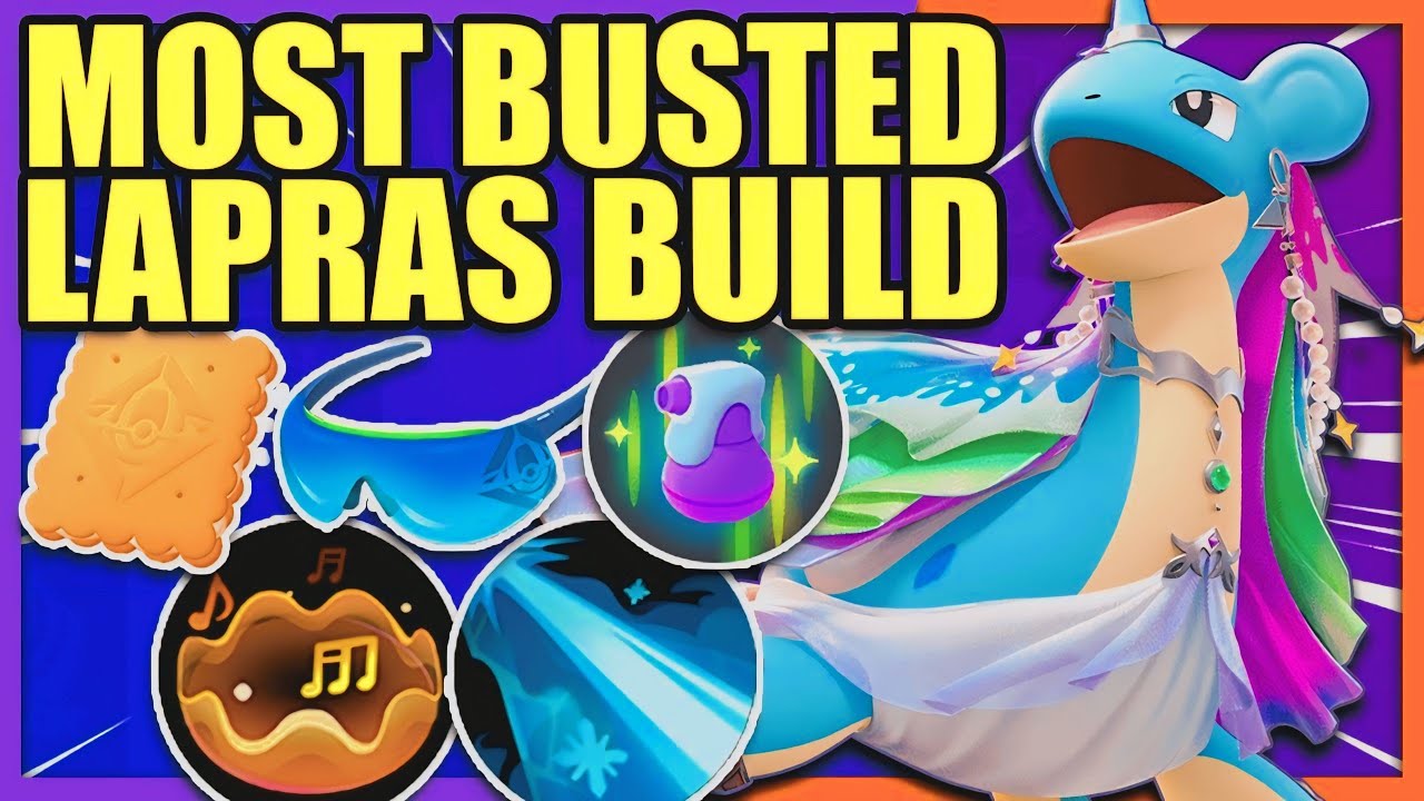THIS IS WHY LAPRAS IS THE BEST DEFENDER//  POKEMON UNITE ___@PokeVenger_ @POKENITEYT 