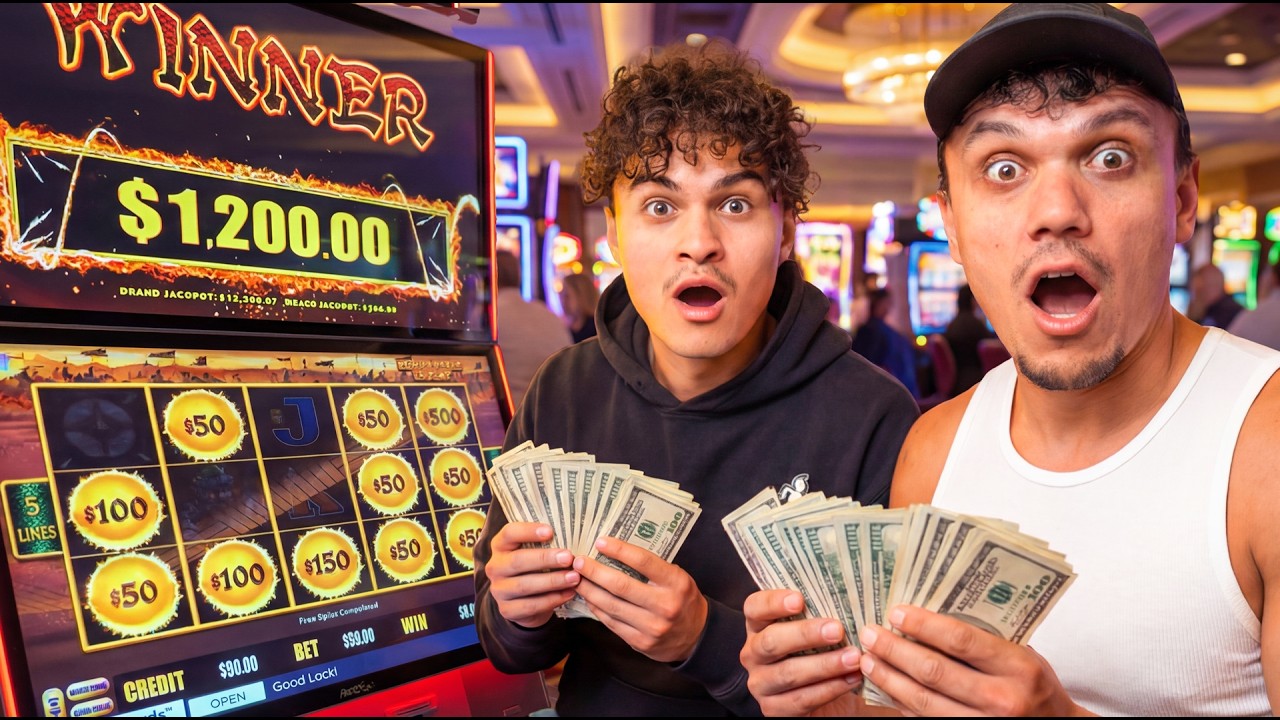 I Did a $5,000 Slot Battle vs My Brother!