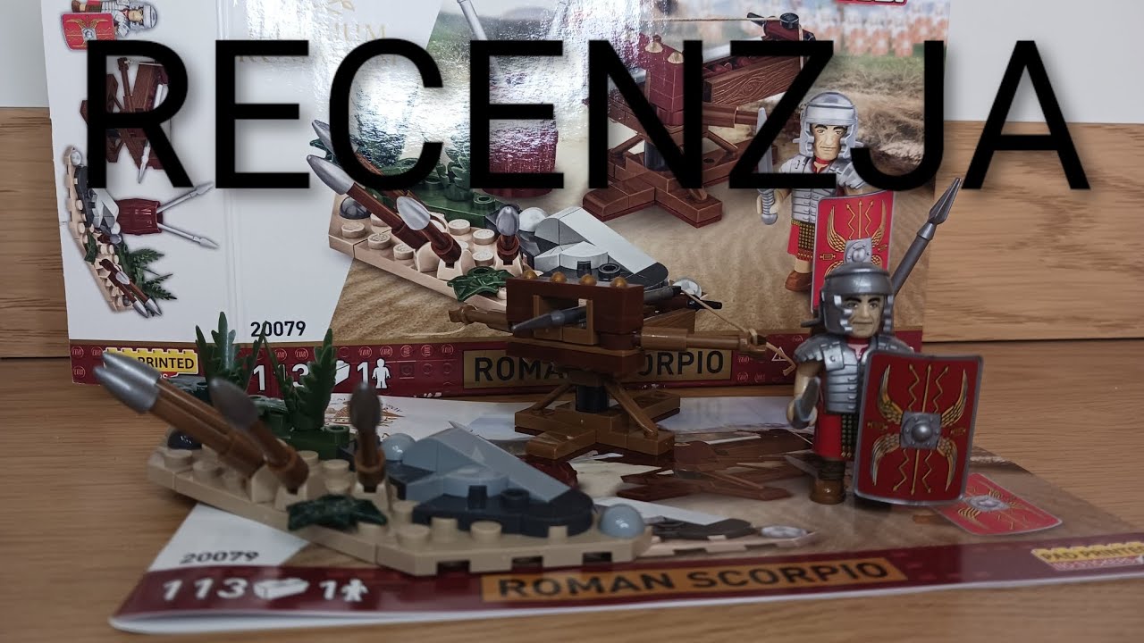 Rzymski skorpion od Cobi Recenzja.