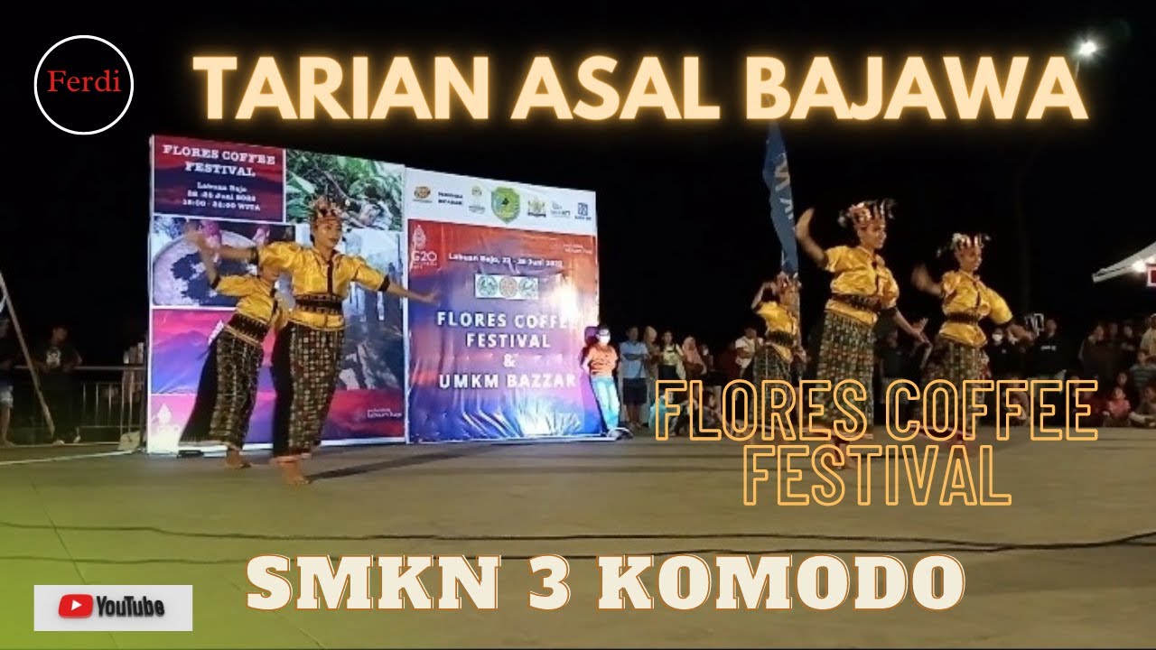 Tarian BAKO SE - SMKN 3 KOMODO - Festival Kopi Flores NTT  #fyp #labuanbajo #smkn3