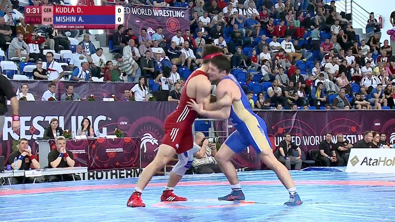 1/2 GR - 85 kg: A. MISHIN (RUS) df. D. KUDLA (GER), 3-0