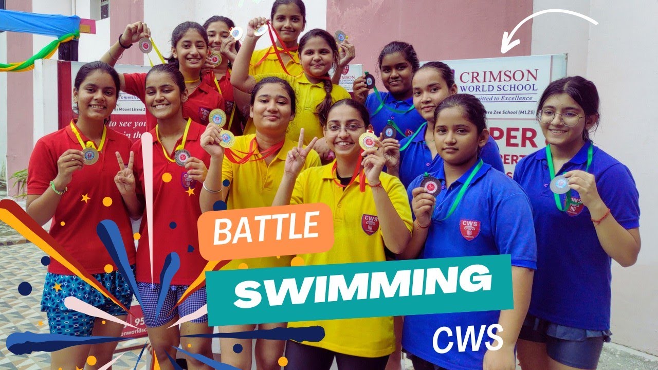 Battle time of Swimming🏊 #swimming #competition #cws #fasw