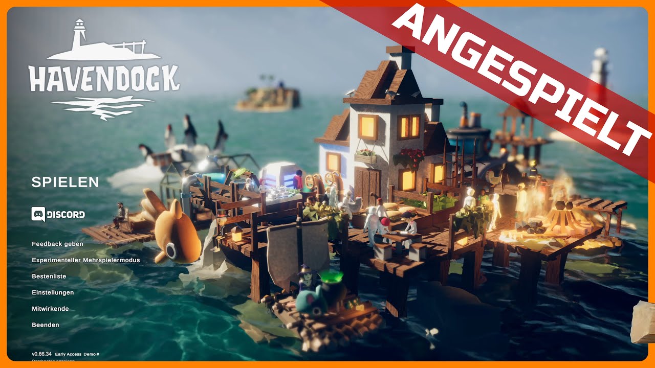 Havendock deutsch Angespielt - erste Siedler - Early Access, Lebenssimulation, Siedlungssimulation