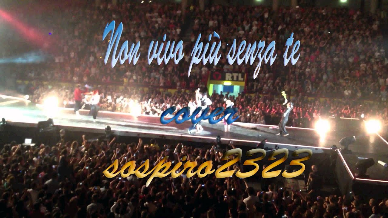 Non vivo pi&ugrave; senza te cover sospiro2323