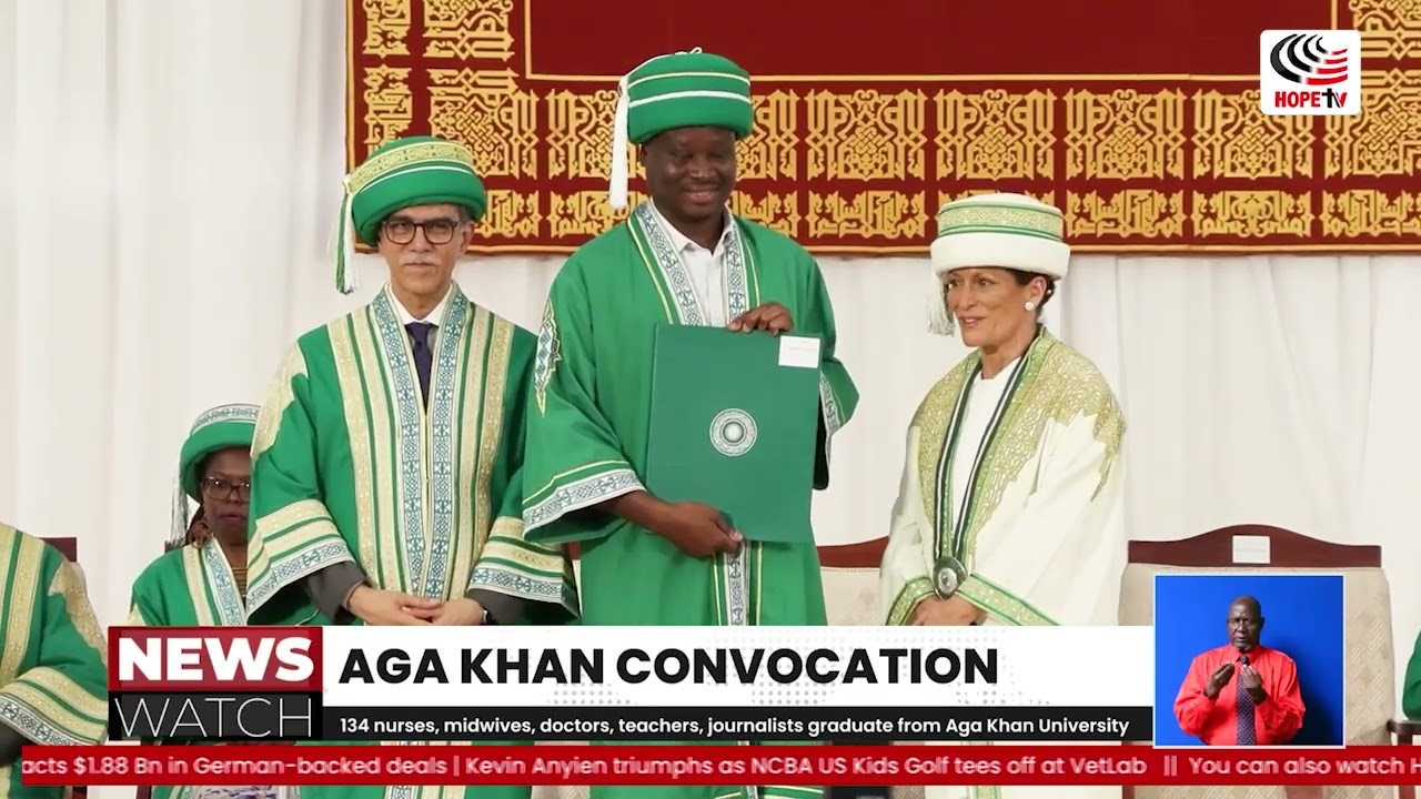134 nurses, midwives, doctors, teachers, journalists graduate from Aga Khan University