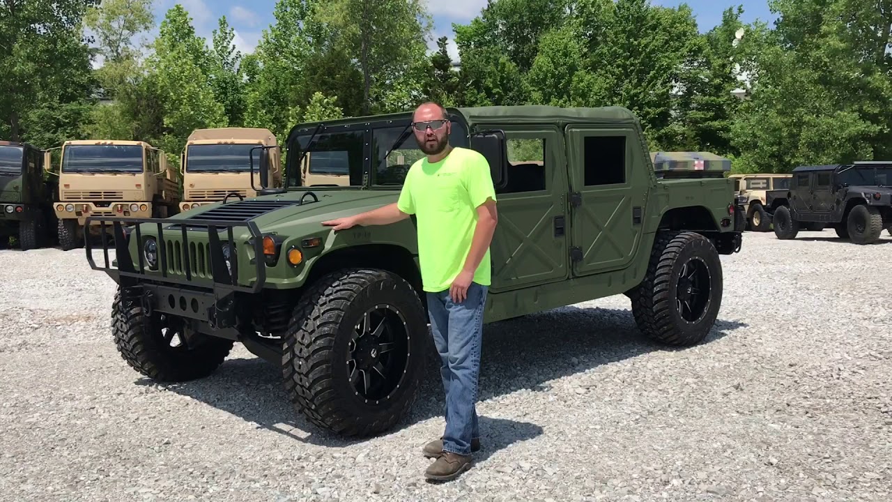 Gary’s Am General M998 Humvee / HMMWV Build By Midwest Military Equipment