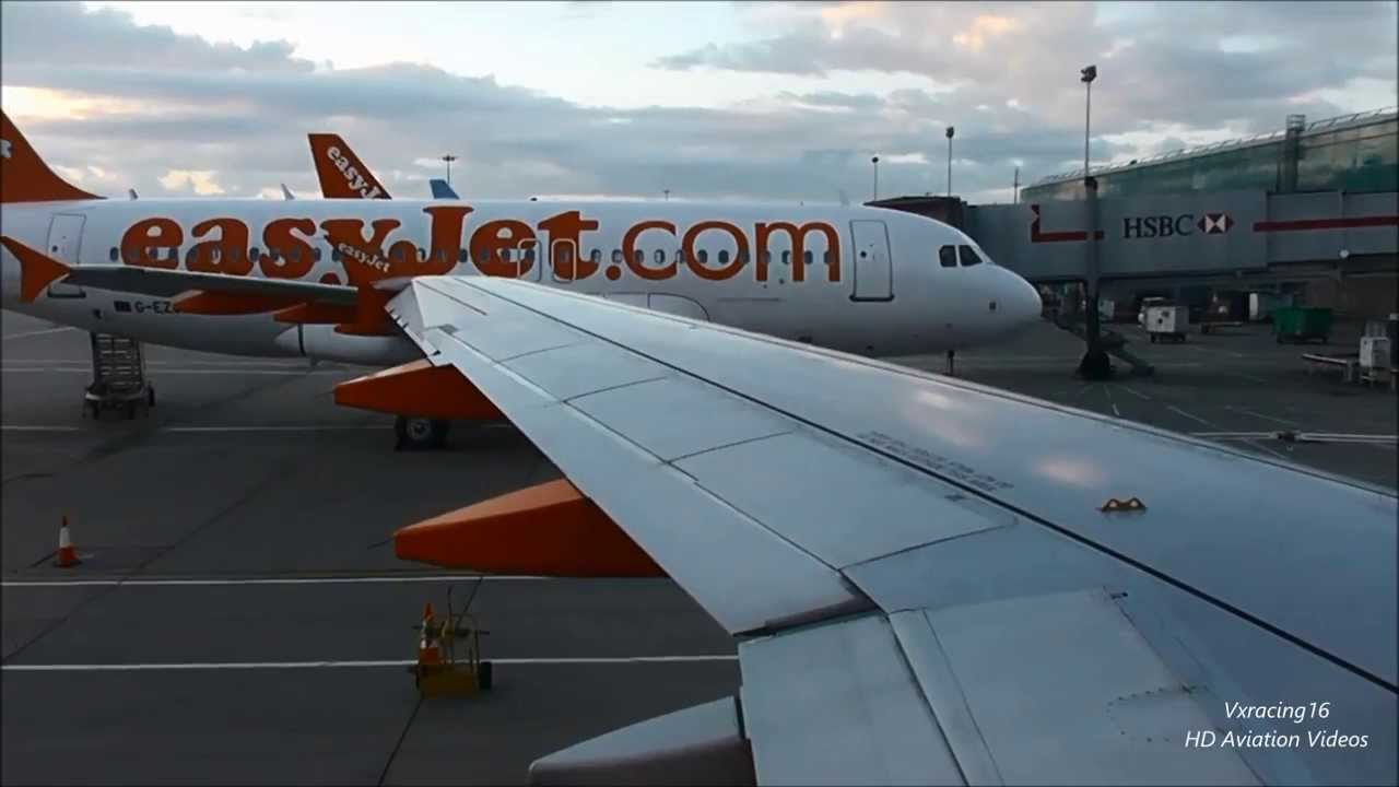 Easyjet EZY3249 London Stansted (STN) - Naples (NAP) A319-100 G-EZDE *FULL FLIGHT* 9/8/13 [1080p HD]