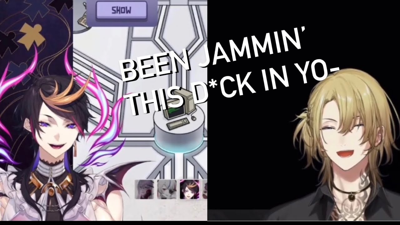 Shu & Luca playing around at the end of Goose collab