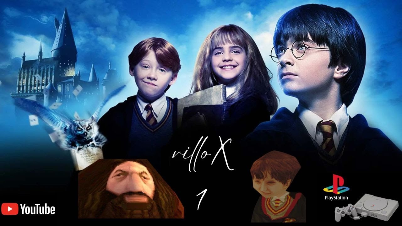 Harry Potter y la piedra filosofal PS1// CAP 1: Comienza un juego legendario!!! Enjoooooyyyyyy