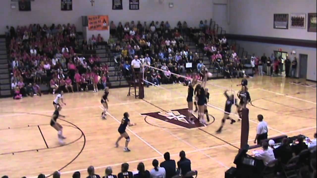 Emily Schmahl NDA Pandas Volleyball 2010 HD