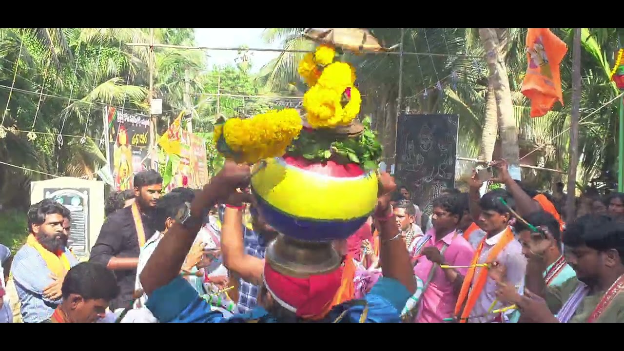 శ్రీ సత్తెమ్మ తల్లి అమ్మవారి 10 వ వార్షికోత్సవ మహోత్వములు #yourube