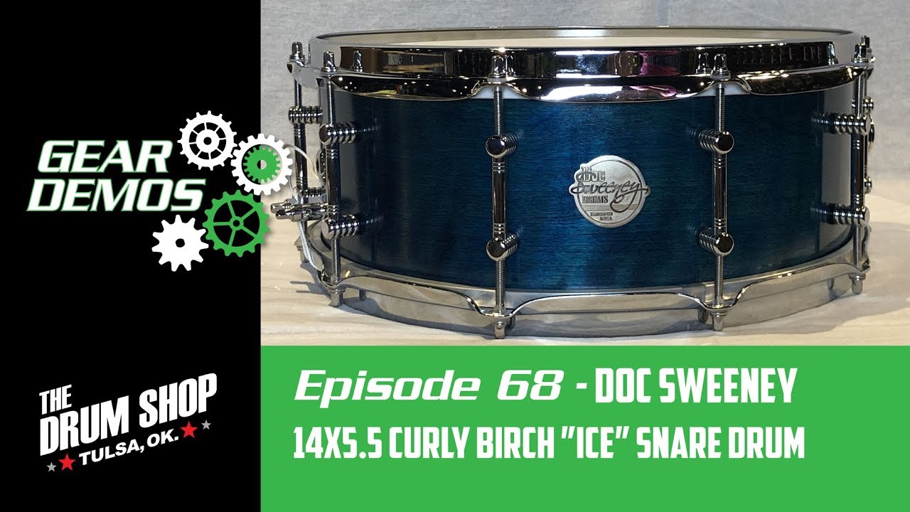 Doc Sweeney Drums Curly Birch 