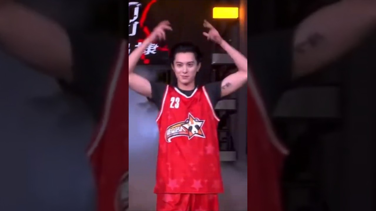 NBA聚星名人赛 dylan wanghedi 王鹤棣 dylanwang vươnghạcđệ ดีแลนหวัง vuonghacde  왕학체 왕허디 ワンホーディー