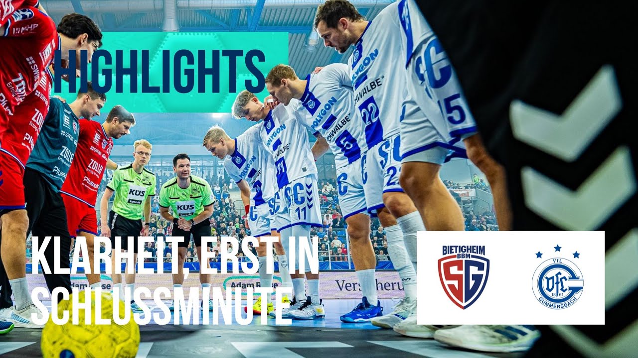 Highlights: SG Bietigheim - VFL Gummersbach | DAIKIN Handball-Bundesliga