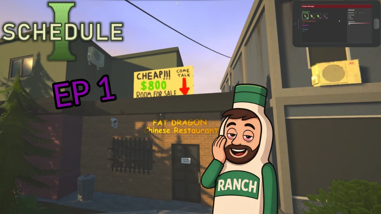 Our drug empire starts NOW!! (Ep.1 Schedule 1)