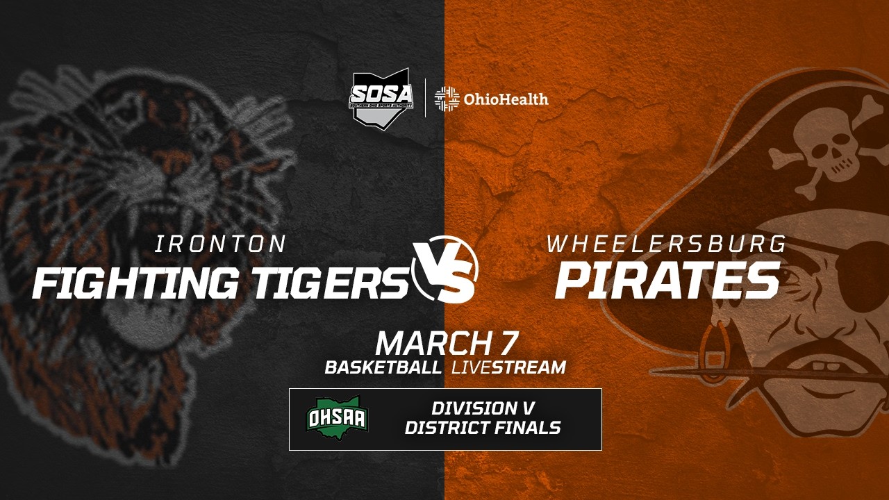 BB DV DISTRICT FINAL - Ironton Fighting Tigers vs Wheelersburg Pirates