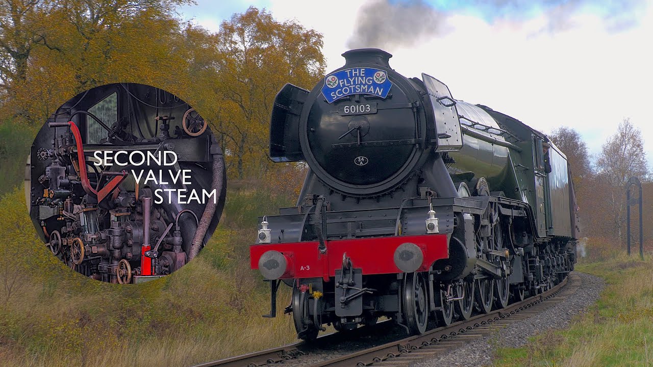 'Flying Scotsman' Meets 'Locomotion’ on the North Yorkshire Moors Railway! - 01/11/2025